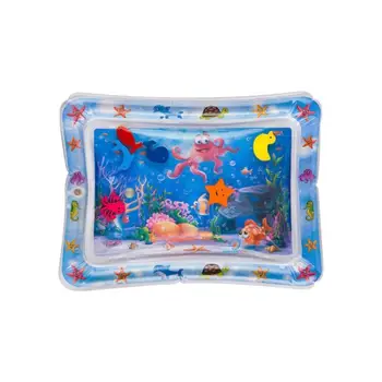 

Baby Kids Water Play Mat Toys Inflatable Thicken PVC Infant Tummy Time Playmat Toddler Activity Play Center Water Mat For Babies