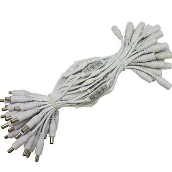 

20Pcs/lot 3 Keys Mini Led Dimmer Controller with Male Female DC Connector for 5050 5630 3528 Single Color Led Strip