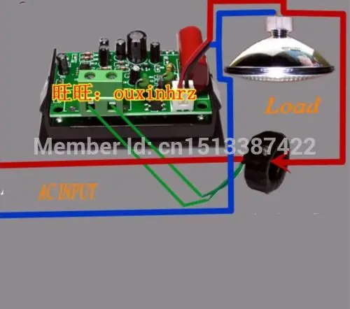 100A AC 110 V 220 V 80-300 V Цифровой амперметр вольтметр светодиодный Панель Ампер Вольтметр