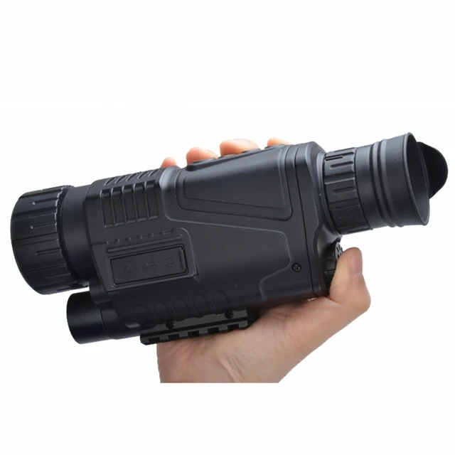 Cheap Digital Night Vision Device Monocular Glasses 5x40 Zoom Night View Infrared Camera Video Recorder Riflescope Hunting Telescope