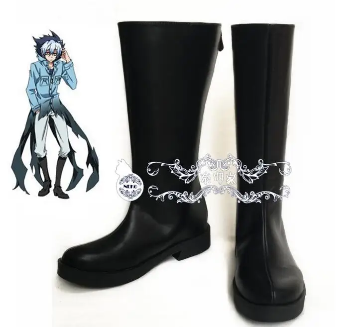 Аниме SERVAMP Пижама пепепельный Черный кот Kuro вампир Кот Панк косплей костюм сапоги