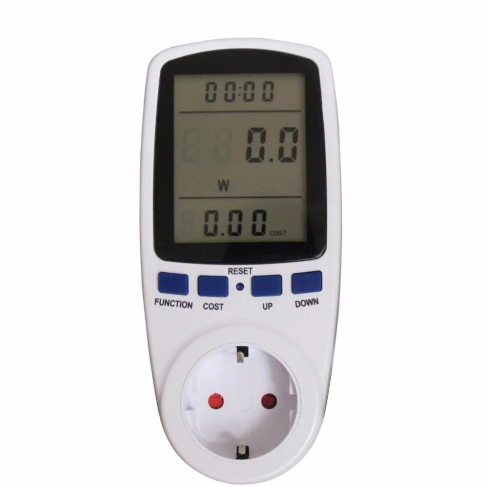 

1Pcs EU Plug Digital Voltage Wattmeter Power Analyzer Electronic Power Meter Energy Meter Automatic Kwh Power Switc