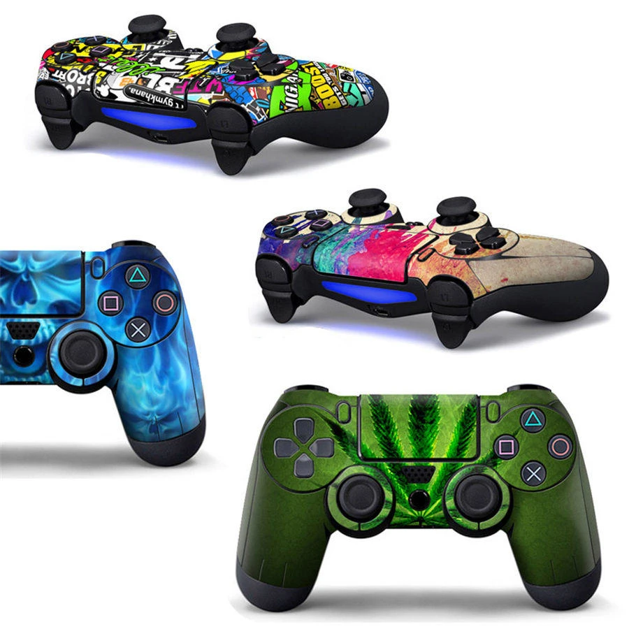 

For Sony Playstation 4 Controller Protector Stickers Prevent Scratches Full Cover Skin Sticker for PS4 Controller Accessories