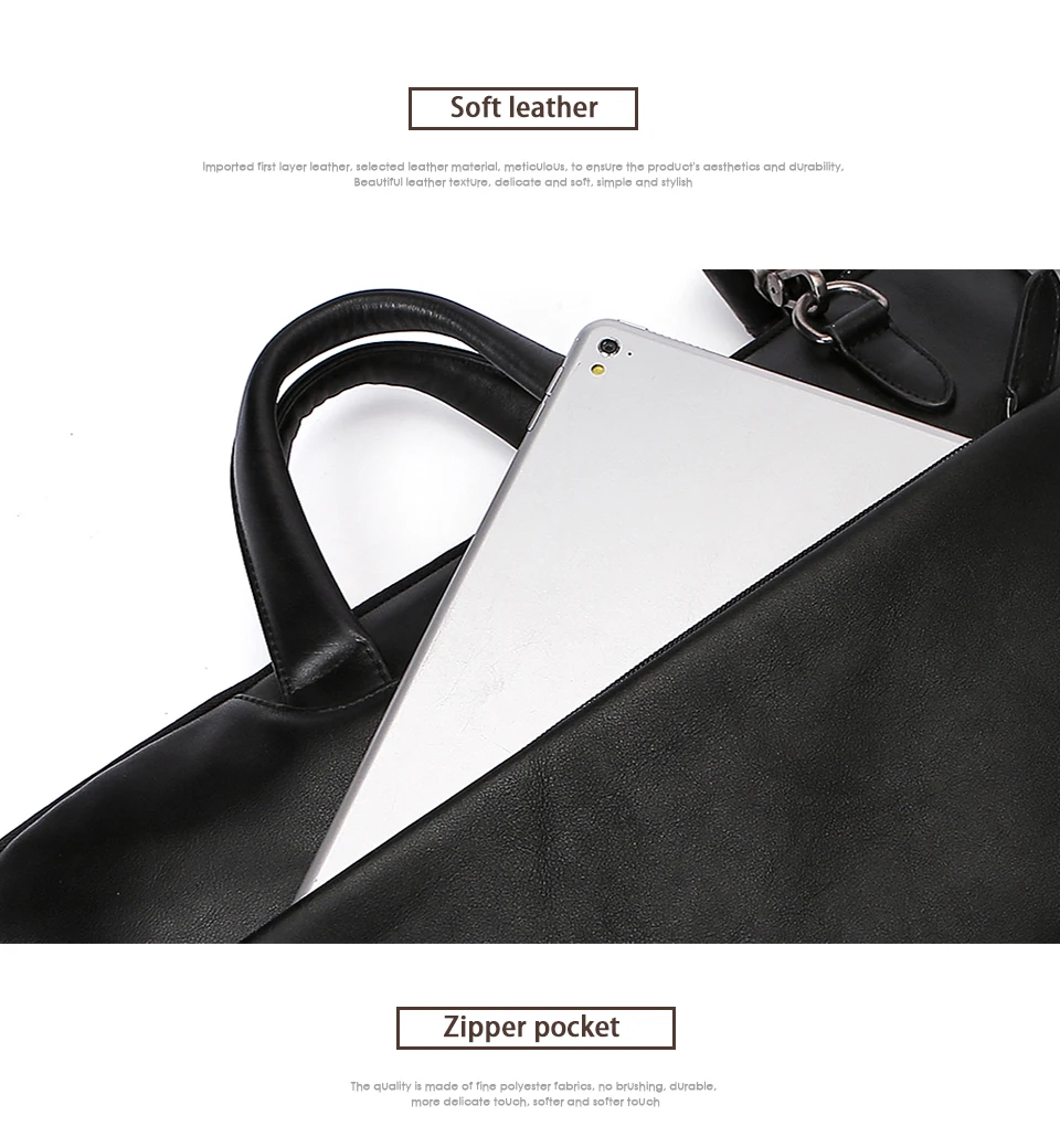 Laptop Bag Genuine Leather Men Bag Male Messenger Crossbody Bags for Men Shoulder Bags Leather Business Briefcases Handbags (17)