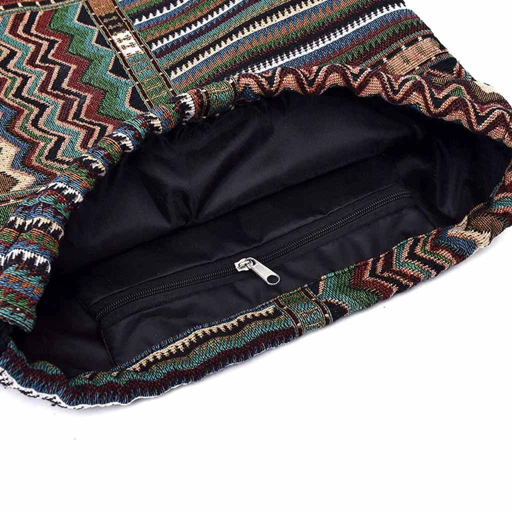 Vintage Travel Backpack Fashion Drawstring printing Backpack Fitness Bag Woman Convenient Sports Bundle Pocket Beach Bag# Vintage Travel Backpack Fashion Drawstring printing Backpack Fitness Bag Woman Convenient Sports Bundle Pocket Beach Bag#