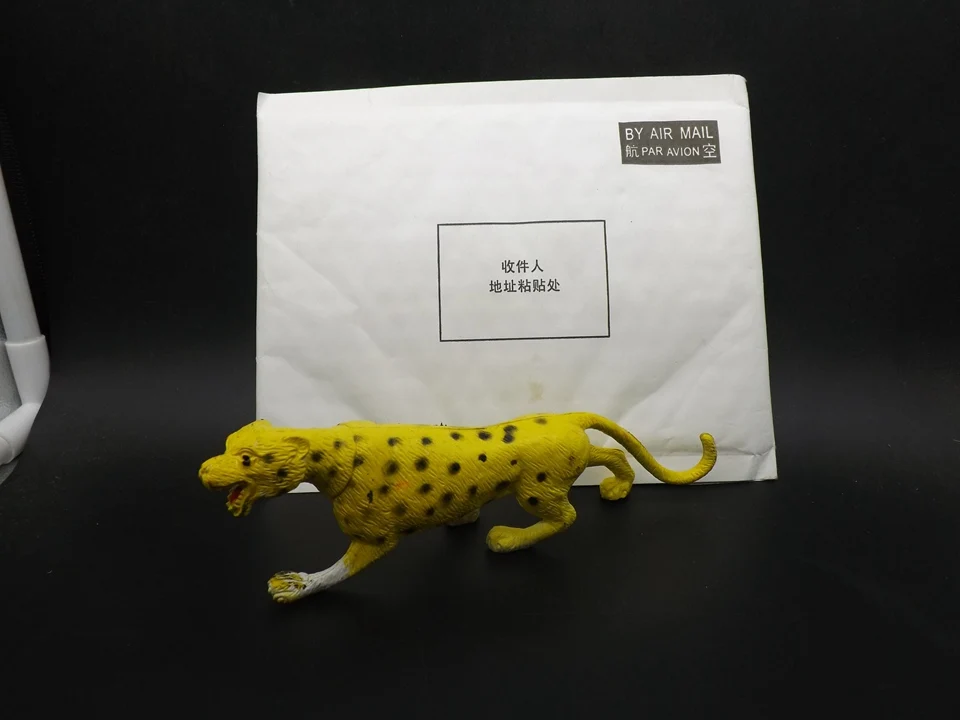 Большой Леопард поддельные животные Когнитивное образование дикая природа детские игрушки