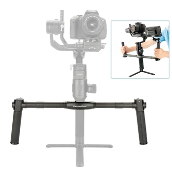 

AgimbalGear Dual Handheld Gimbal Accessories for Dji Ronin S Extended Handle Grips Handbar Mount