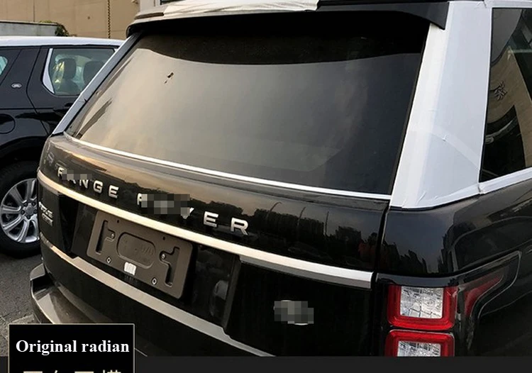 Хромированная накладка на стекло заднего багажника для Range Rover Vogue SE 2013- Range Rover Sport- для стайлинга автомобилей
