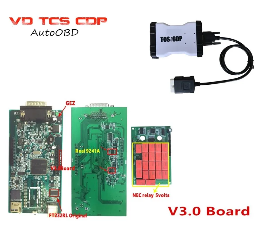 DHL V3.0 зеленая плата VD TCS CDP pro 2015R3 keygen Bluetooth сканер диагностический инструмент для