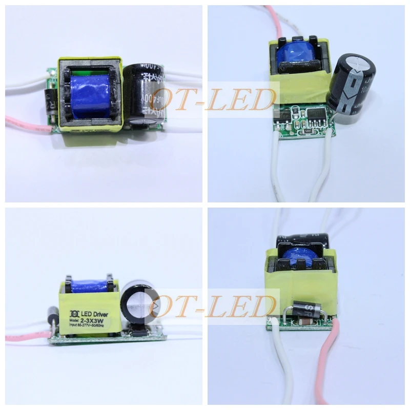 1 5 10 шт. изолированный светодиодный драйвер 900mA 10W 2X3W 3X3W AC 110V 220V к DC 6 10V источник