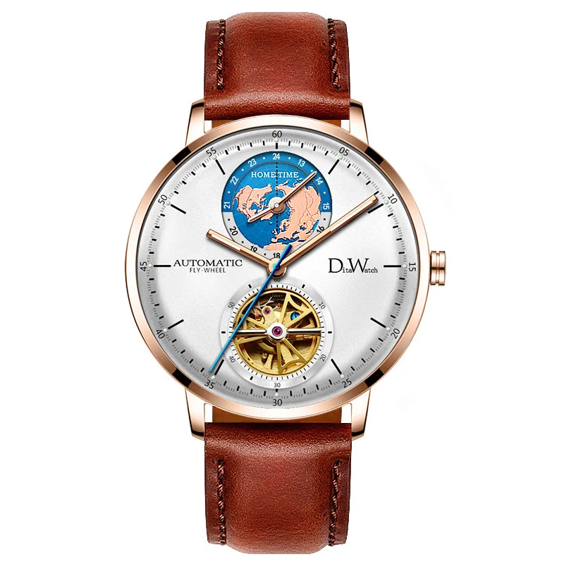 DITA модные дизайнерские спортивные деловые водонепроницаемые механические часы, автоматические часы для мужчин, лучший бренд, роскошные Horloges часы mannen