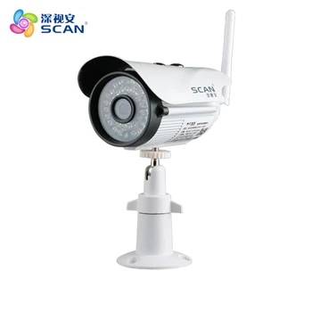 شراء720P رصاصة كاميرا IP واي فاي 1.0mp كشف الحركة في الهواء الطلق مقاوم للماء كاميرا ويب بيضاء صغيرة مراقبة الأمن CCTV شحن مجاني