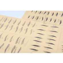 Полуперманентный макияж бровей чернила губы глаз линия татуировки цвет микроблейдинг пигмент 789