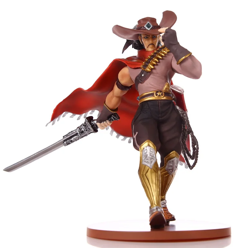 2017 new 18cm Cowboy Yasuo the Unforgiven pvc action figure ACGN game figure Garage kit brinquedos anime kids toys hot sale cowboy junkies cowboy junkies the trinity session