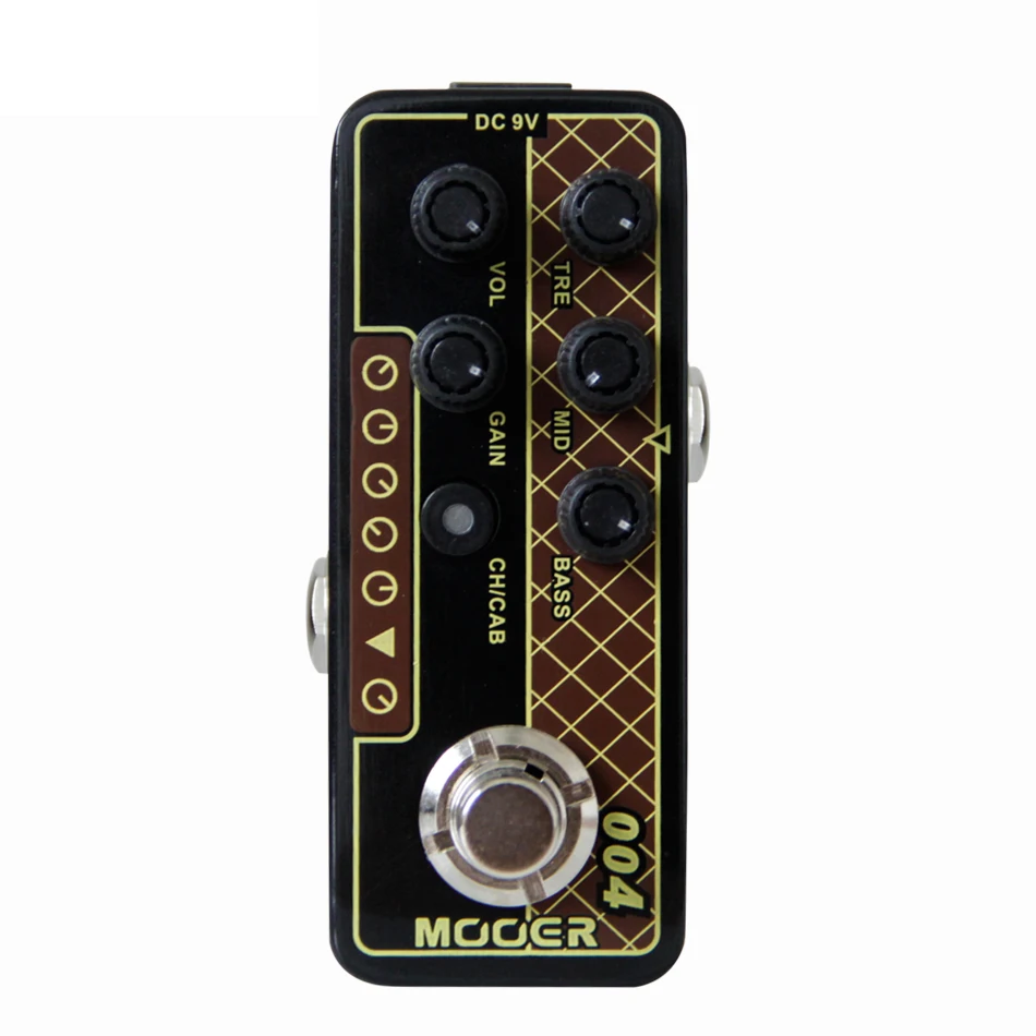 

MOOER 004 Day Tripper Micro Preamp Guitar Effect Pedal with 2 Different Modes Dual Channel 3 Band EQ Gain and Volume Controls