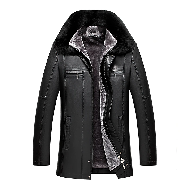 Купить Зимнее Кожаное Пальто Мужское