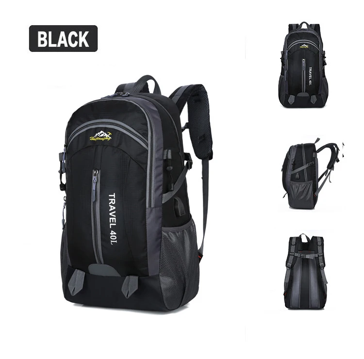 Водонепроницаемый рюкзак, походная сумка, велосипедный рюкзак для альпинизма, дорожные сумки для мужчин и женщин, USB зарядка, спортивная сумка, походный рюкзак