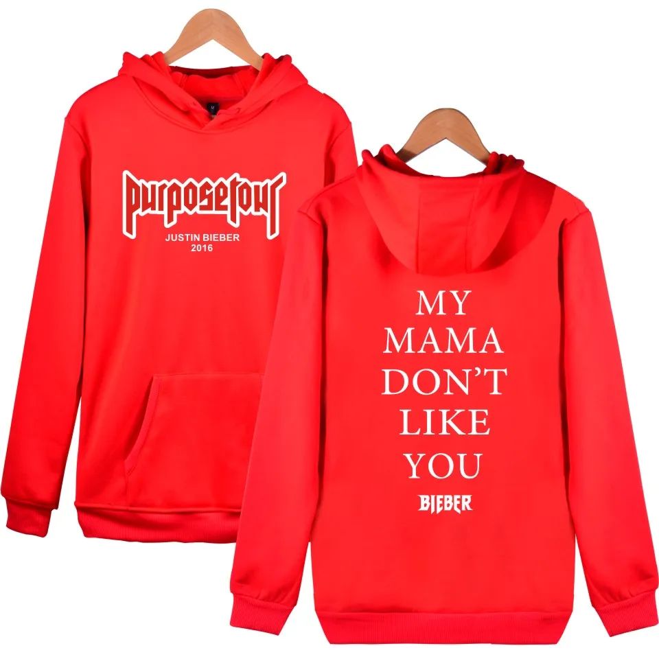 Justin Bieber Purpose Tour 2017 Pop New Style Hoodies Sweatshirts Men/Women Cotton Fashion Plus Size 4XL Streetwear Clothes