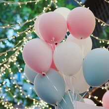 100 шт Macaron шар сладкий Карамельный цвет Свадебный фестиваль вечерние украшение дома номер год празднование 25 см баллон