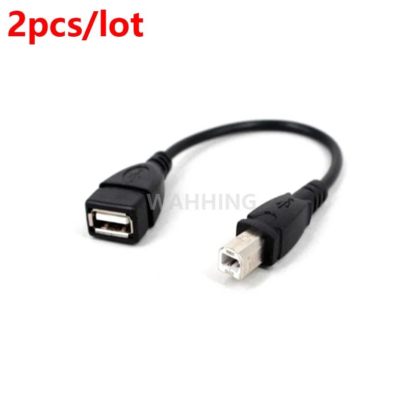 2 шт./лот Новый USB 3. 0 Type A Женский к B Мужской Сканер Кабель для принтера