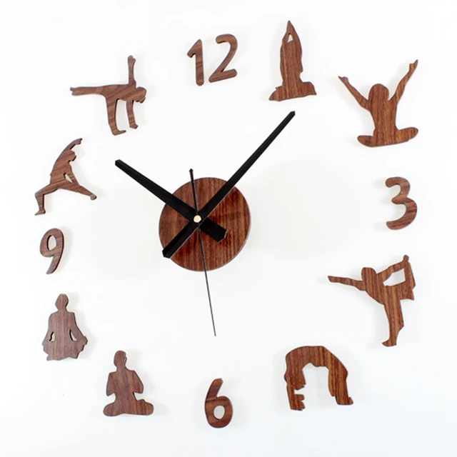 US $19.55 15% OFF|Kreative DIY Wanduhr Moderne Design Yoga Thema Uhren Wohnzimmer Acryl Spiegel Wand Uhr 3D Aufkleber Wohnkultur Stille in Kreative ... US $19.55 15% OFF|Kreative DIY Wanduhr Moderne Design Yoga Thema Uhren Wohnzimmer Acryl Spiegel Wand Uhr 3D Aufkleber Wohnkultur Stille in Kreative ...