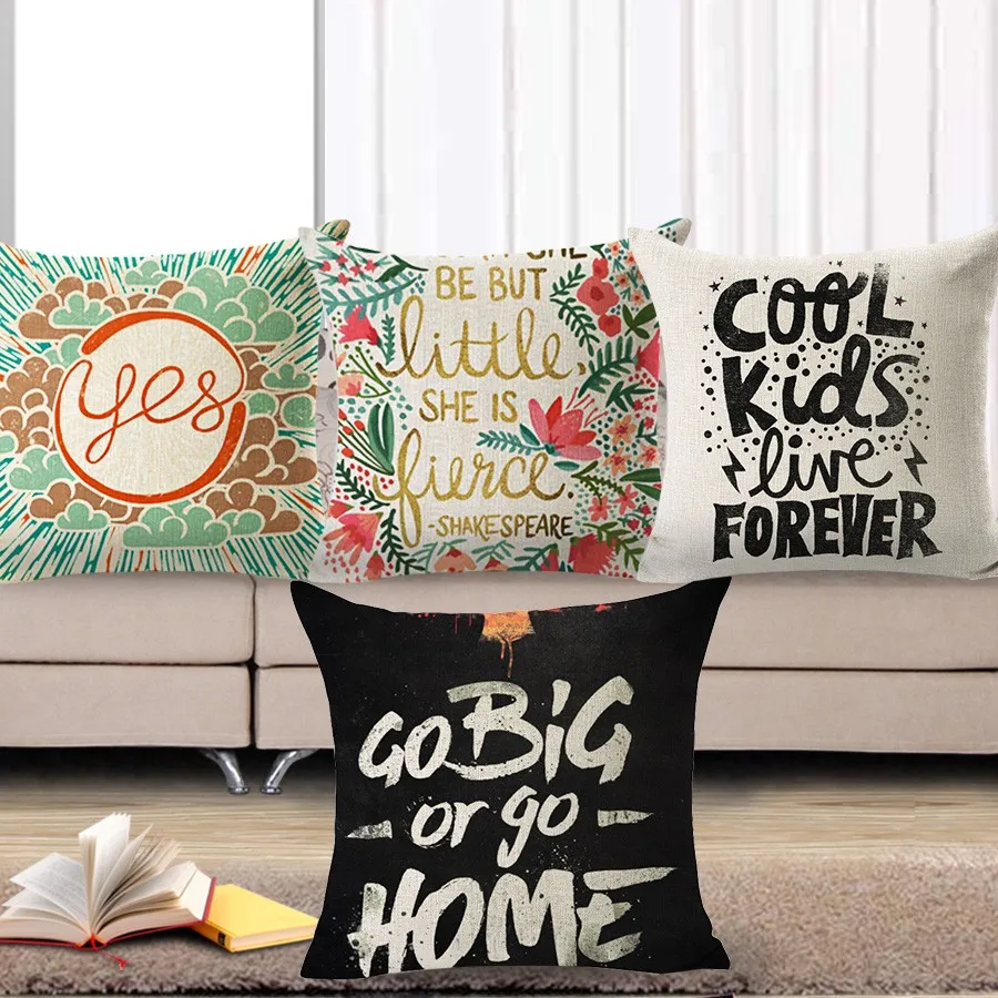 Creative-Letter-Cushion-Cover-Linen-Cotton-Housse-Coussin-Sofa-Throw-Pillows-Almofada-Cushion-Cover-Home-Car