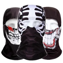 Красный язык красный рот Полный Маски Череп Балаклава активный отдых Helloween лыжные велосипедные шапочки военно-тактический страйкбол игровые шлемы