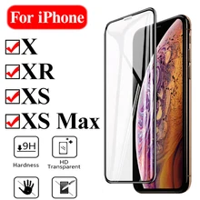 Protector de pantalla para iphone x vidrio templado xs max xr protección aifone xsmax aphone aifon sx rx iphonex iphome 10 s 10r 10 s. r.