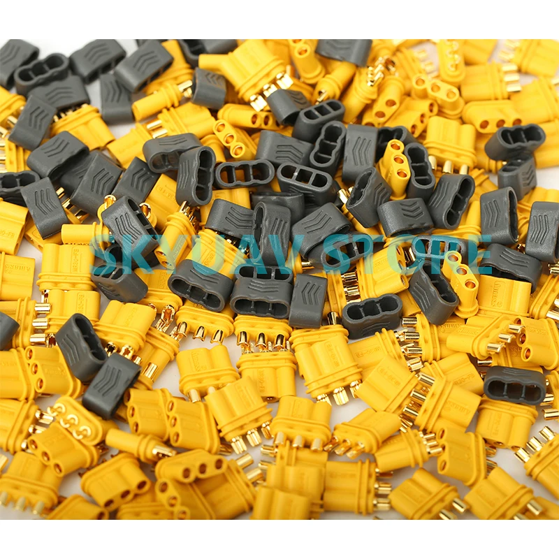 

10pair Amass MR30 MR60 Plug Connector Motor connector Male Female Bullet Connectors Plugs For RC Lipo Battery