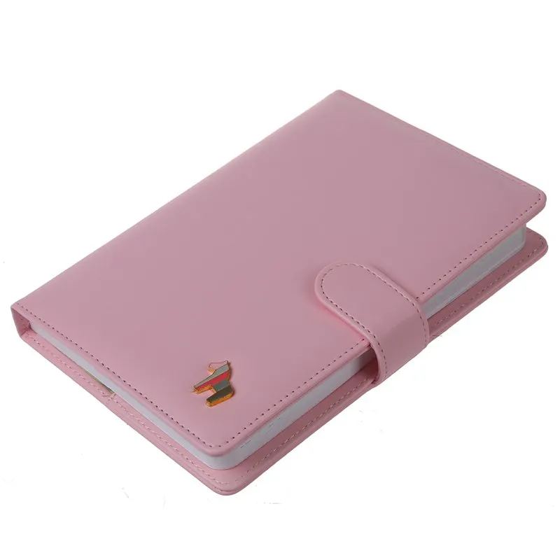 Еженедельник сладкий блокнот креативный студенческий дневник с расписанием книга цветные страницы школьные принадлежности без ограничения года розовый