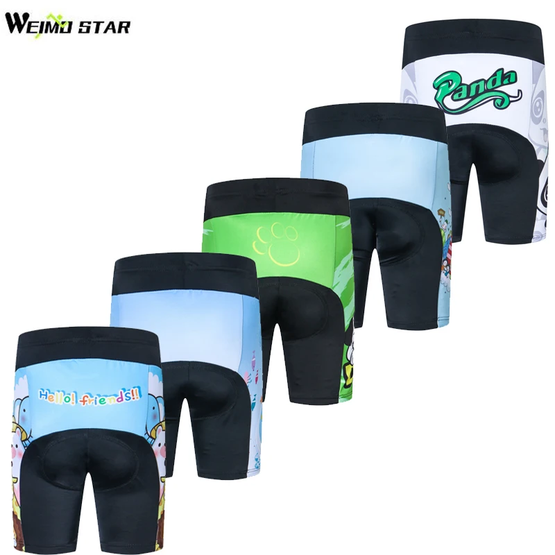 

Weimostar Kids Bike Shorts 3D Padded Boys Girls Cycling Shorts Shockproof MTB Road Children Bicycle Short Tights Quick Dry S-XXL