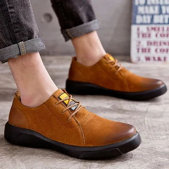 

men dress shoes formal business work soft patent leather pointed toe for man male men's oxford flats