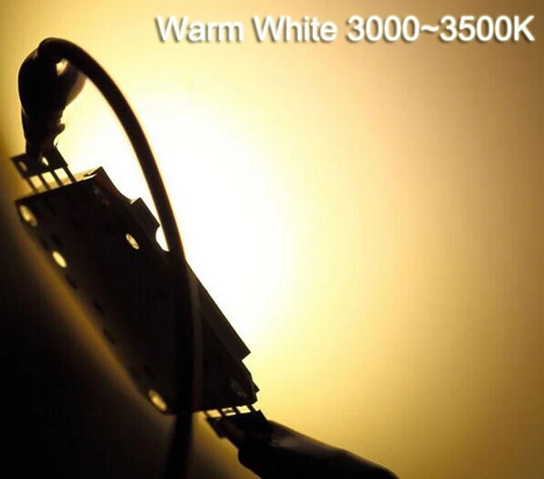 50 Вт 45mil чип теплый белый 4500 ~ 5000LM 3000 3500K COB LED SMD светодиодные детали лампы | Лампы и