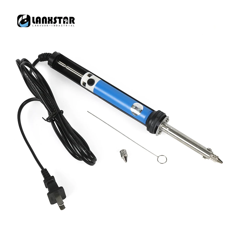 

AC 220V 30W Soldering Sucker Gun Welding Iron Tin Absorb Pen Antistatic Desoldering Solder Pump Vacuum Sucker Removal Tool