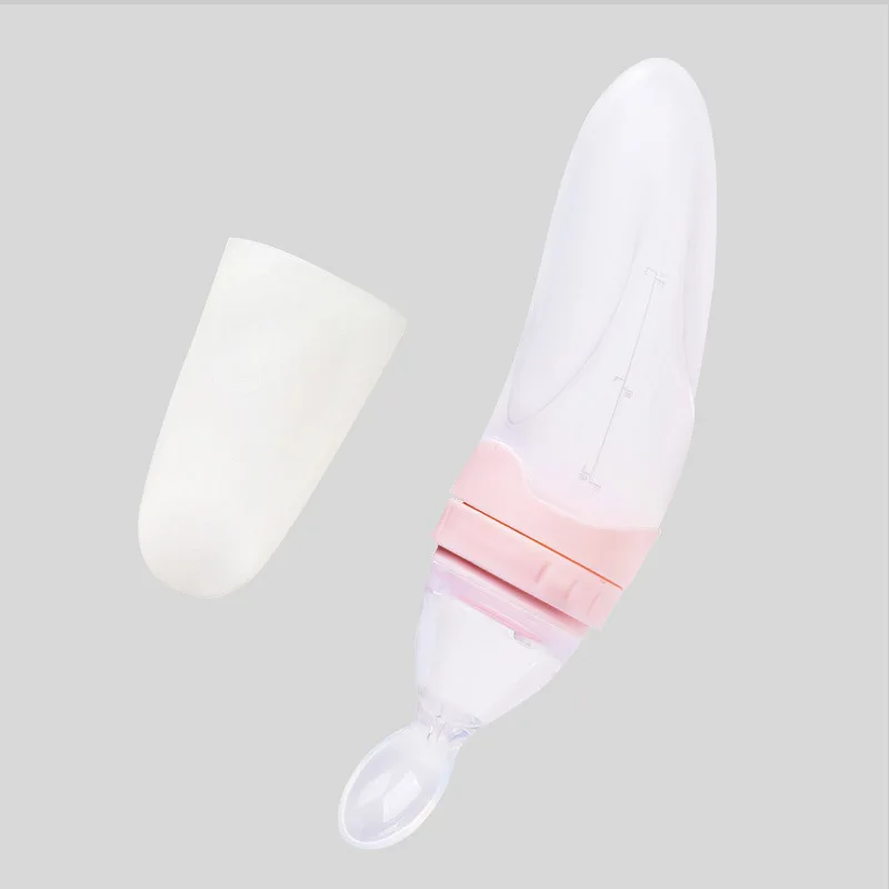 

YOOAP Baby Feeding Fork Spoon Baby Feeding Baby Spoons Silicone Baby Spoon Kids Utensils Medicine Spoon for Kids