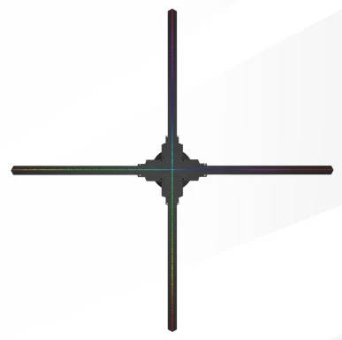 50cm led fan Frame projector player 3d holographic advertising display