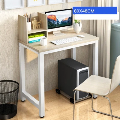 Простой современный офисный стол портативный компьютерный настольный домашний офисный мебель для учебы письменный стол настольный ноутбук стол - Цвет: E  80x48cm