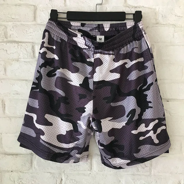 FOG Camouflage Mesh Shorts 18SS Summer Kanye West Military ArmyGreen
