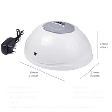 MIQMI 72 Вт Профессиональная Сушилка для ногтей большое пространство УФ светодиодный Гель-лак для ногтей лампа для маникюра Инструменты для дизайна ногтей аксессуары салон красоты