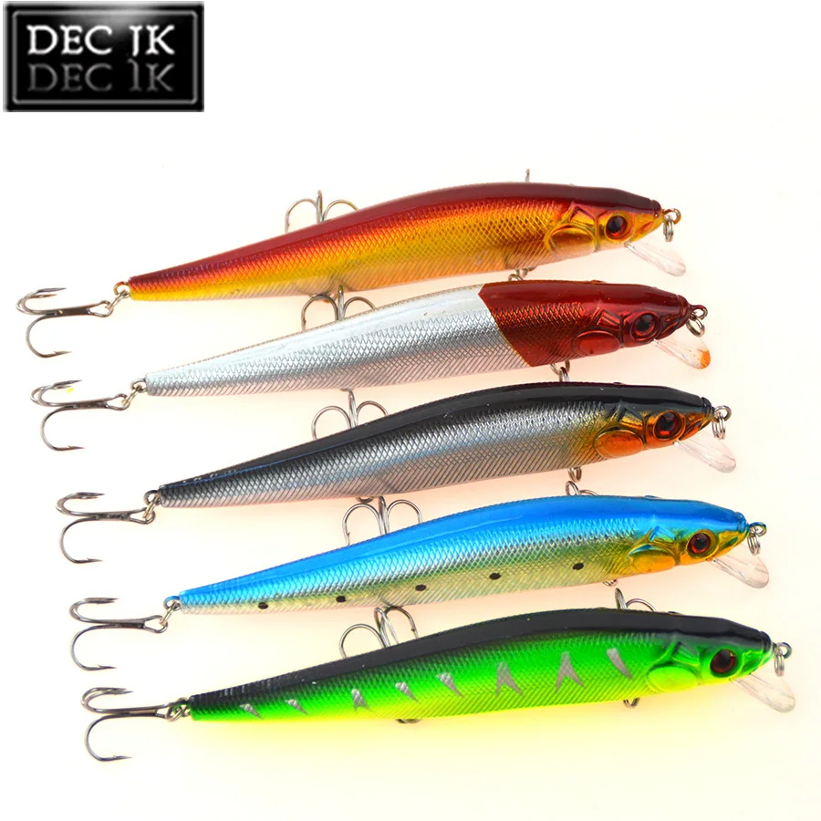 5PCS Trout Lure Tackle Swimbait With Hooks Peche Wobblers For Trolling Crankbaits Artificial Jerk Bait Lot Suit Fishing Lures Set (11)