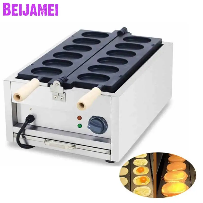 BEIJAMEI Best Selling Korean Egg Bread Maker Commercial Egg Shape