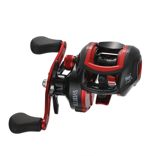 Cheap Lizard 4+1BB Left Right Hand Baitcasting Reel 8.1:1 Bait Castingfishing reel With Magnetic Brake Carp for fishing Cheap Lizard 4+1BB Left Right Hand Baitcasting Reel 8.1:1 Bait Castingfishing reel With Magnetic Brake Carp for fishing