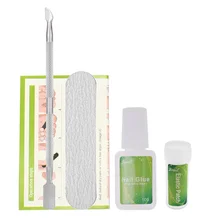 12/24/36 шт, толщина 3 мм, вросшего ногтя инструменты коррекции кусачки для удаления вросшего ноготя паронихии фиксаж Красота 4 шт./компл. Маникюрный Инструмент