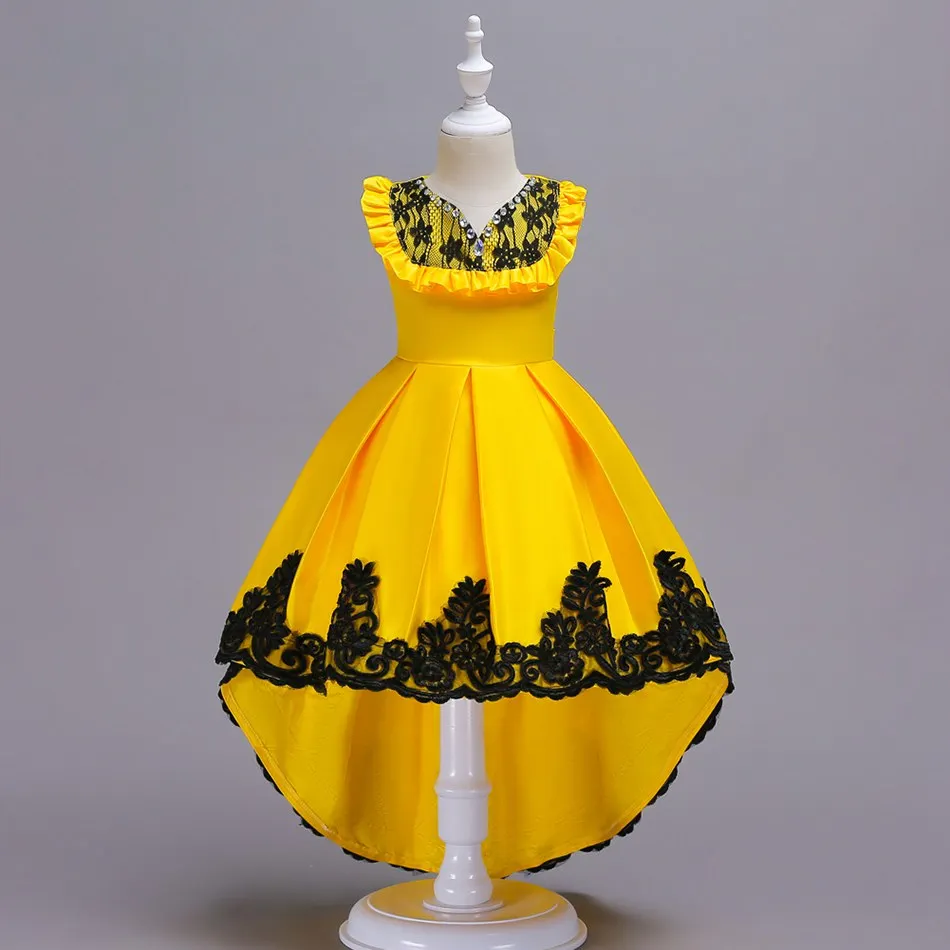 Flower Girl Dress with Train (7)