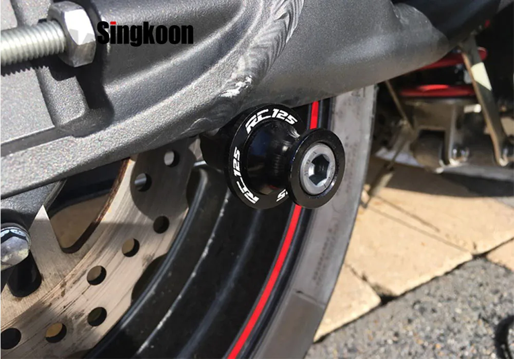 CNC Алюминий стенд мотоцикла маятник Катушки слайдер 8 мм для SUZUKI SV650/S SV1000/S SV650 SV1000 S SV 650 1000 S на весь год