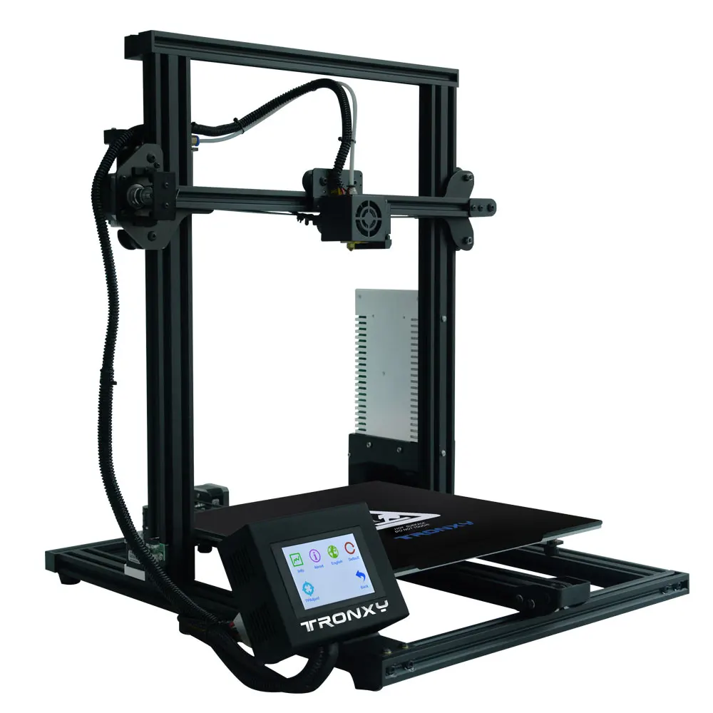 buy Tronxy XY 3 3D printer I3 Mega Large Plus Size Full Metal TFT Touch Screen 3d Printer High Precision 3D Drucker Impresora Parts