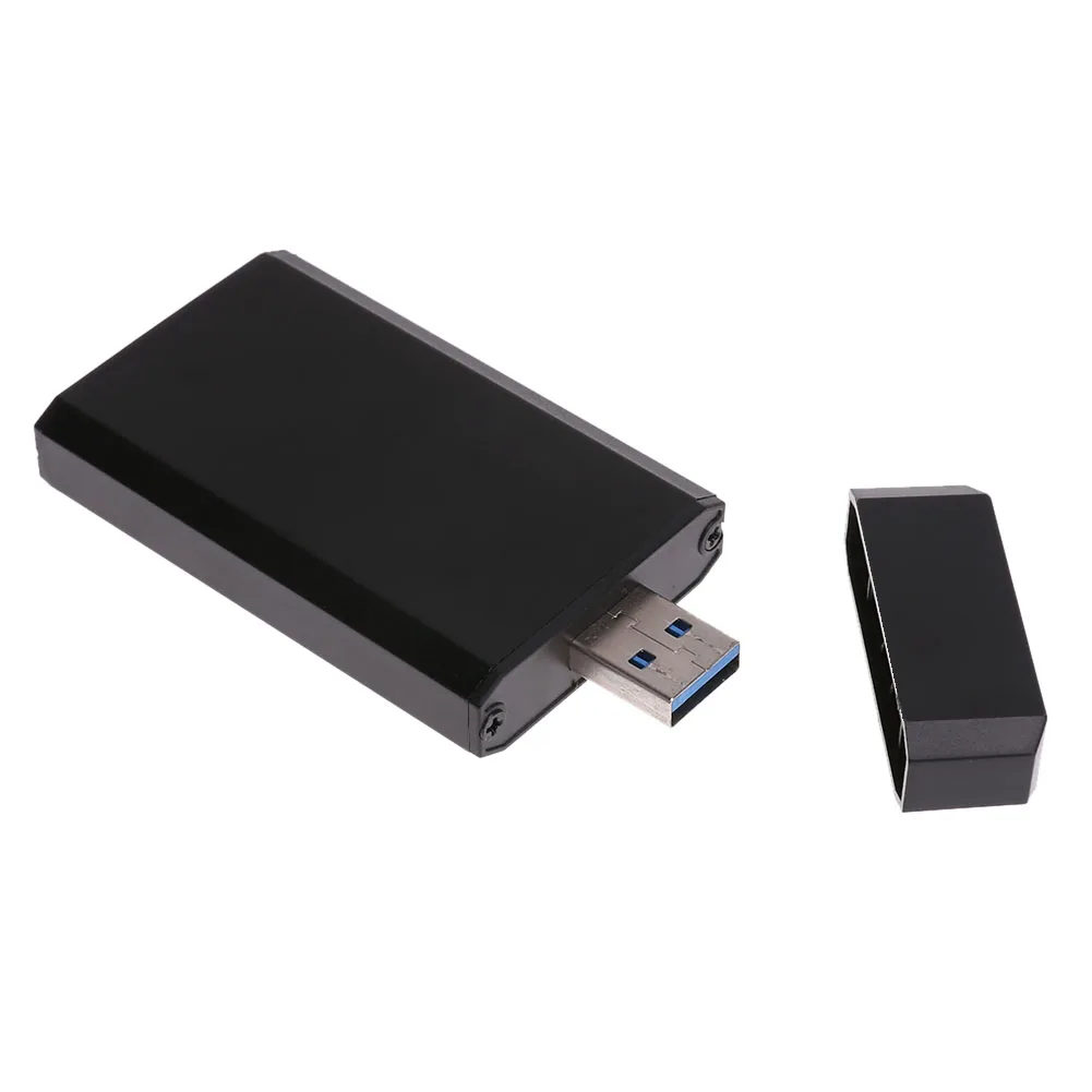 

Portable Mini PCI-e mSATA SSD to USB 3.0 Converter Adapter Enclosure Case Mobile Hard Disk Box for 30 X 50 mm mSATA SSD