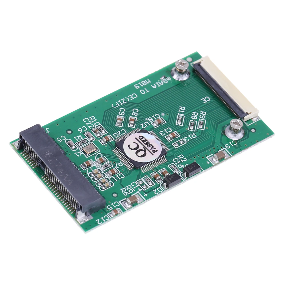 Hard drive Mini SATA mSATA PCI-E SSD to 40pin 1.8 Inch ZIF CE Converter Card For IPOD IPAD Toshiba Hitachi ZIF CE HDD Hard disk