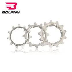 Bolany 1 шт. велосипед кассеты Cog дорожный велосипед MTB 8 9 10 11 Скорость 11 Т 12 т 13 т выбеге Запчасти для совместимых SRAM кассета