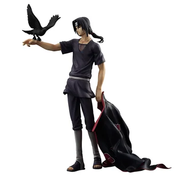 

Anime Naruto Ninja Akatsuki Crow Sharingan Uchiha Itachi Uchiha Sasuke PVC Action Figure Toy Collection Model Gift